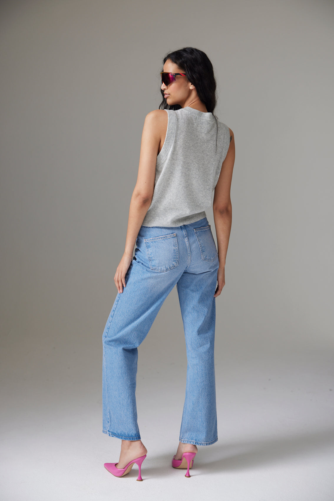 COLORUSH STEVIE BUTTON UP TANK