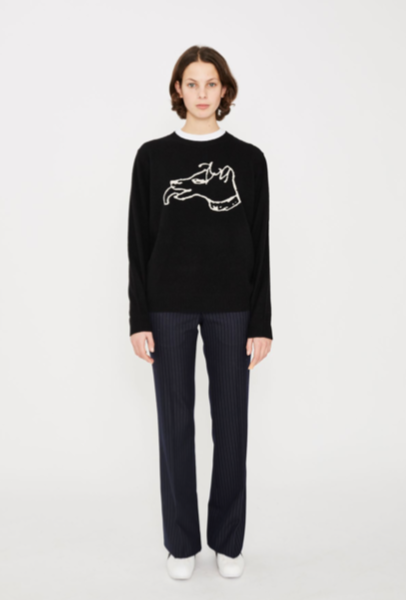BELLA FREUD LUCIAN DOG JUMPER
