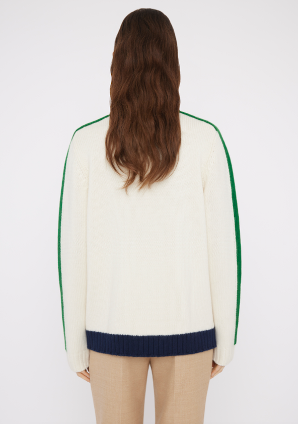 BELLA FREUD COLLEGE ZIP UP BOMBER