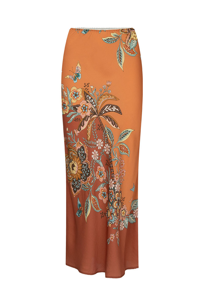 SPELL 244131N Bias Skirt