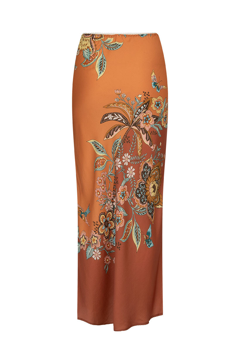 SPELL 244131N Bias Skirt