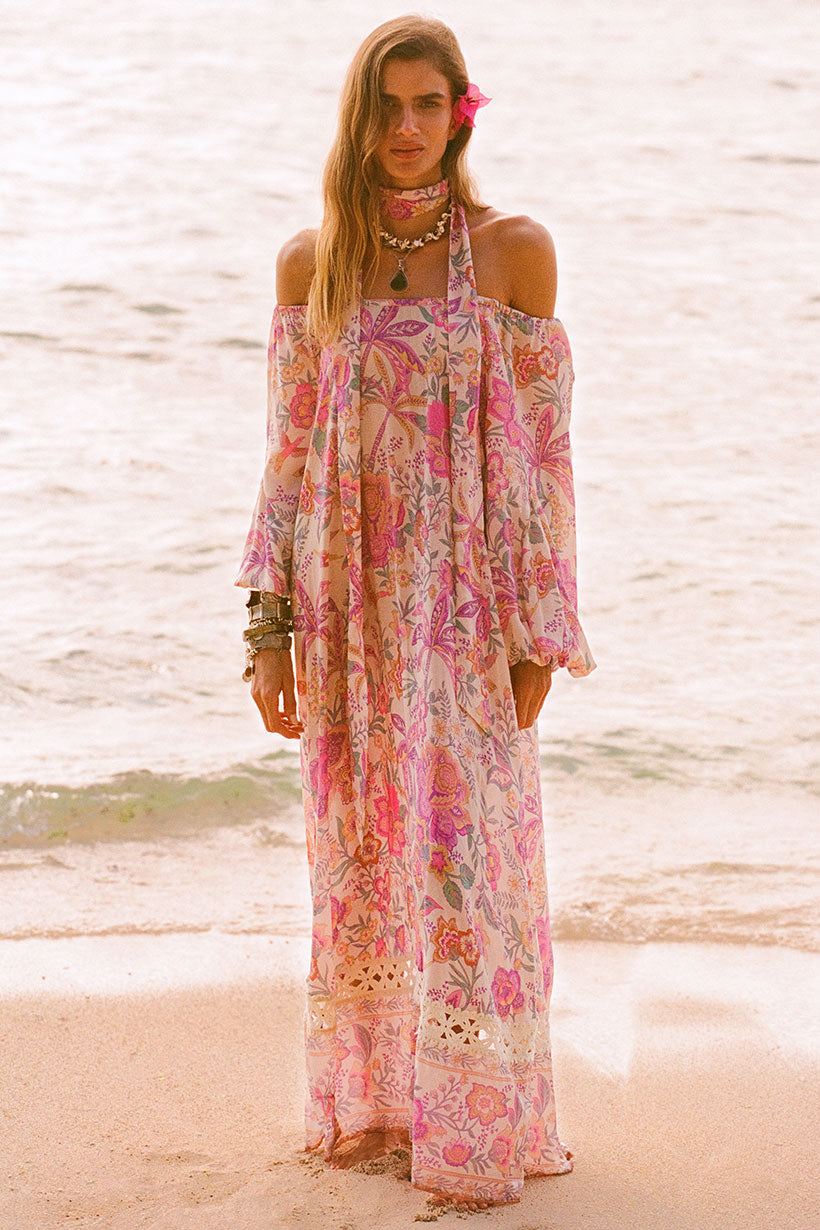 SPELL 244111G GOWN MOJAVE LILY