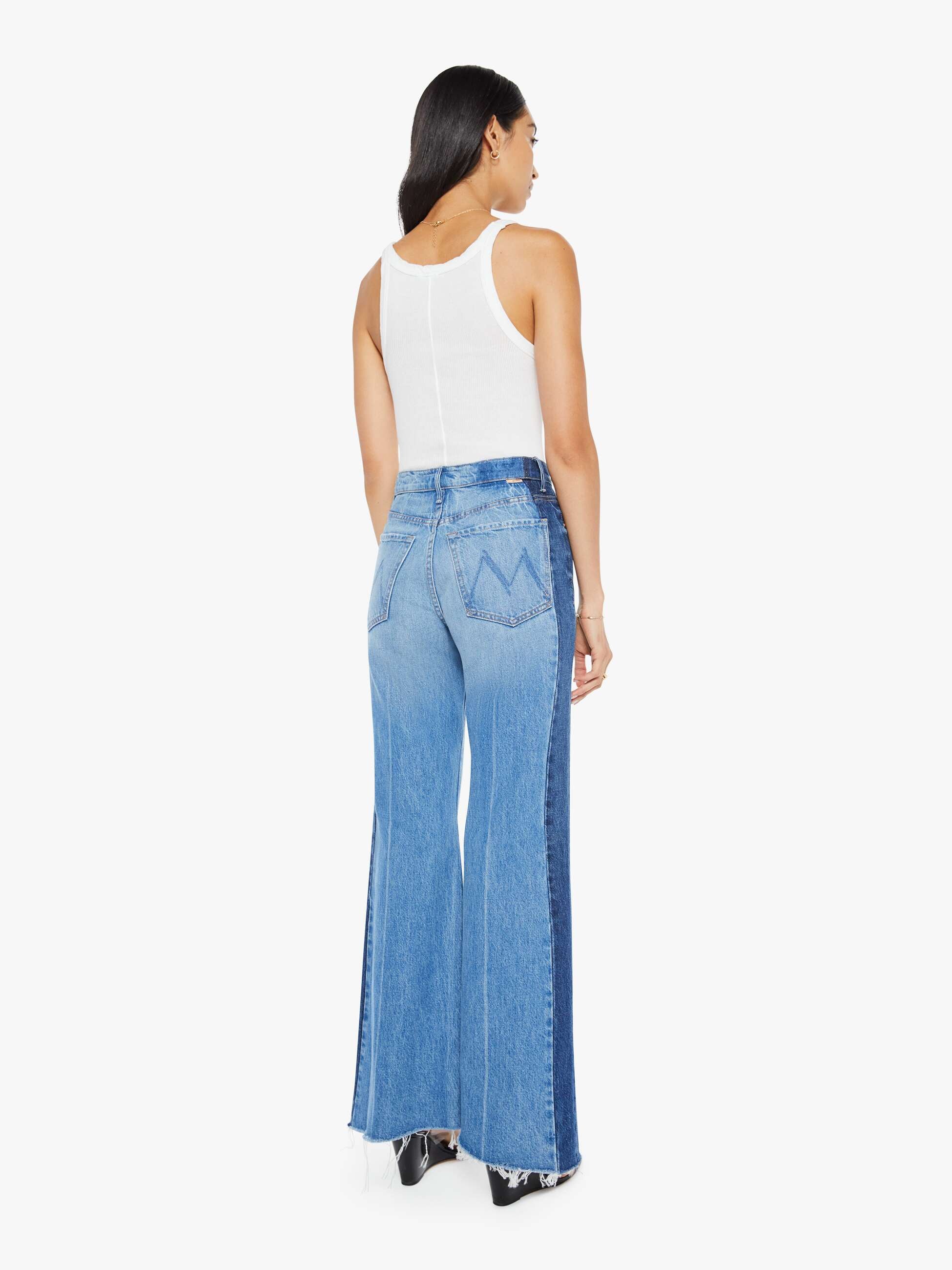 MOTHER 115681085 THE TUX SIDESTEPPER SNEAK FRAY JEAN