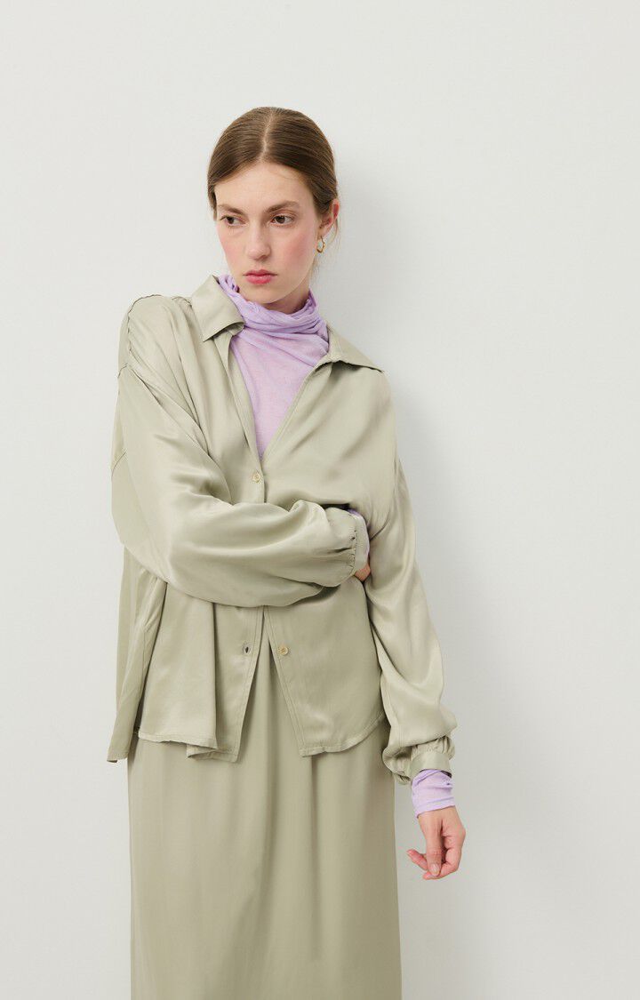 AMERICAN VINTAGE UNY06AH24 LS BLOUSE