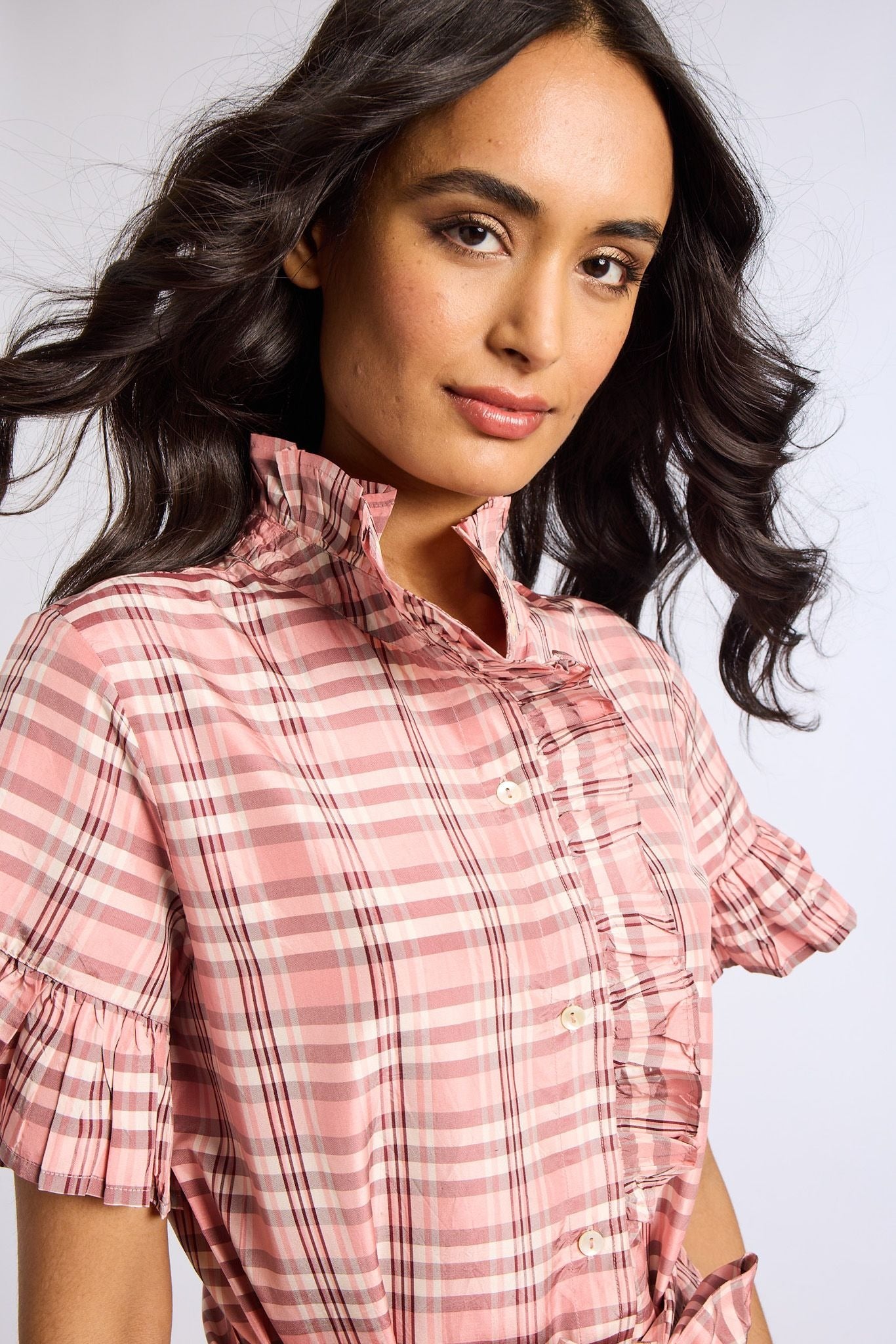 MILLE CHECK VICTORIA DRESS 331