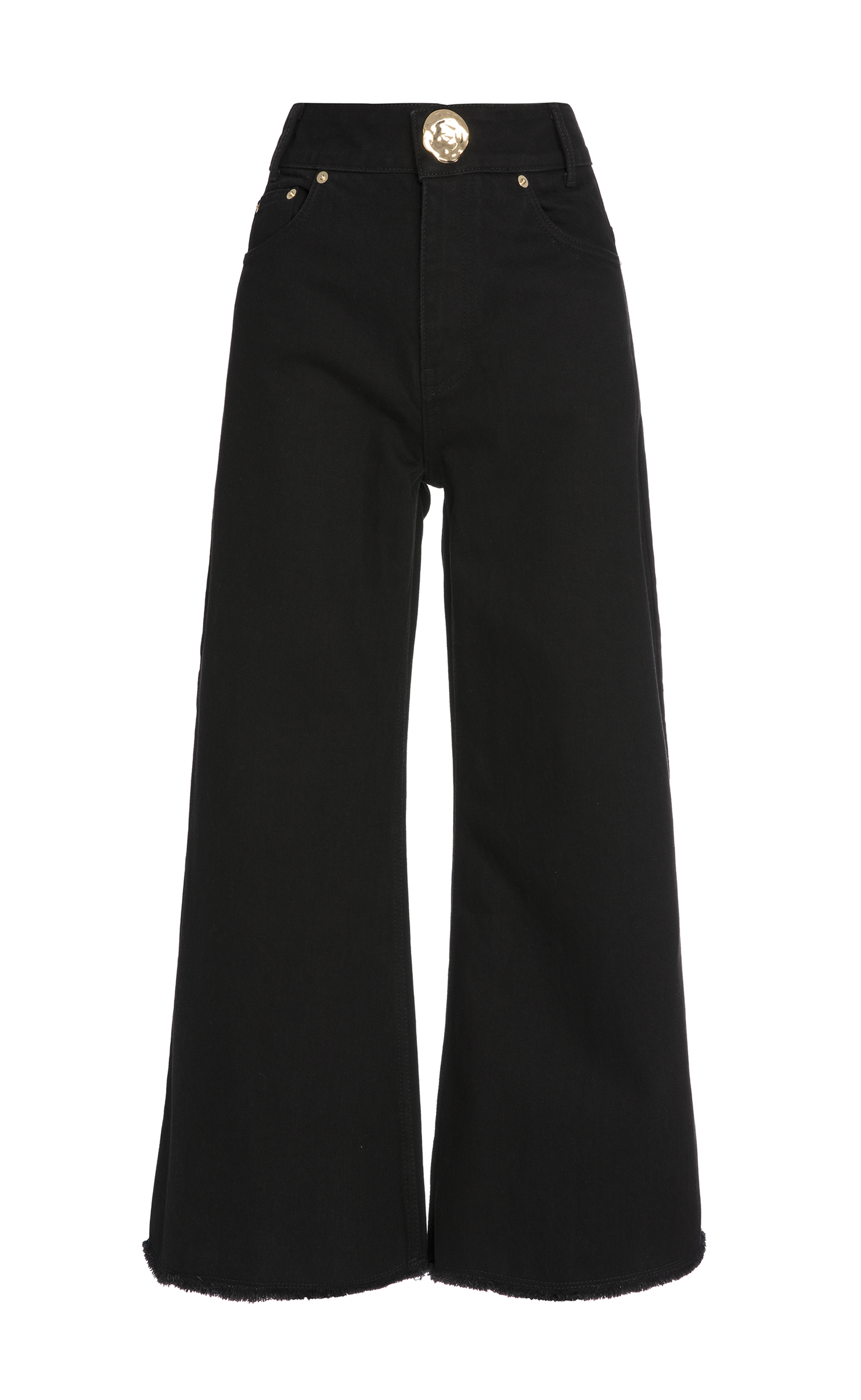 MOTHER OF PEARL P4357 CHLOE CROP WIDE LEG