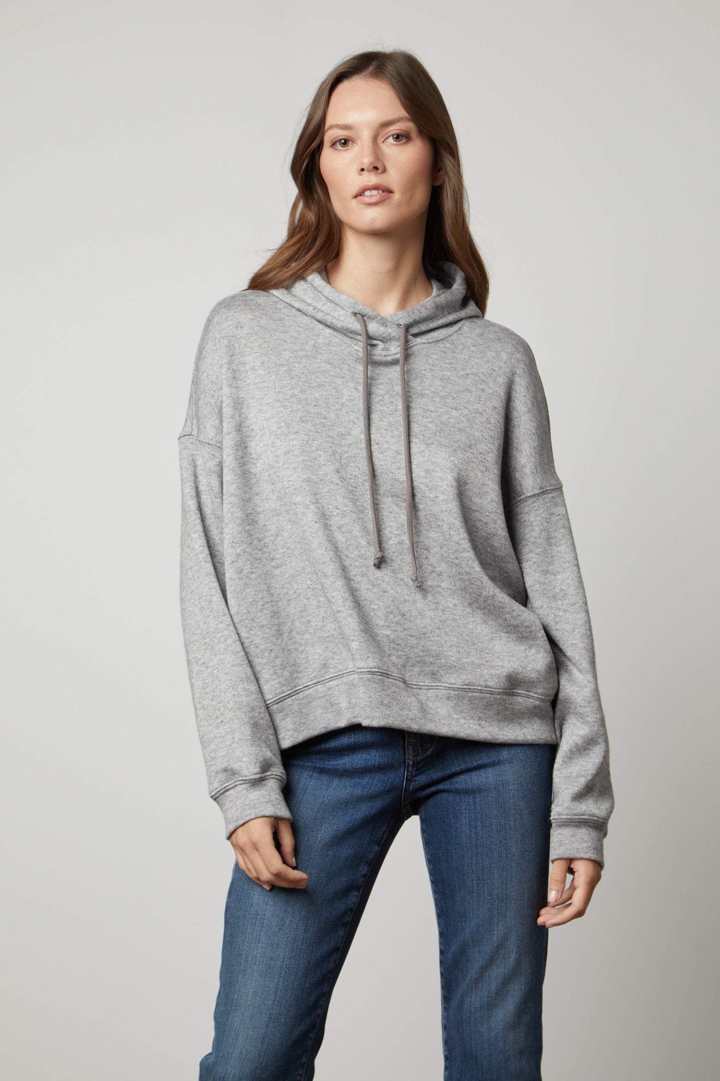 VELVET FARA 06 DBLKNIT HOODIE