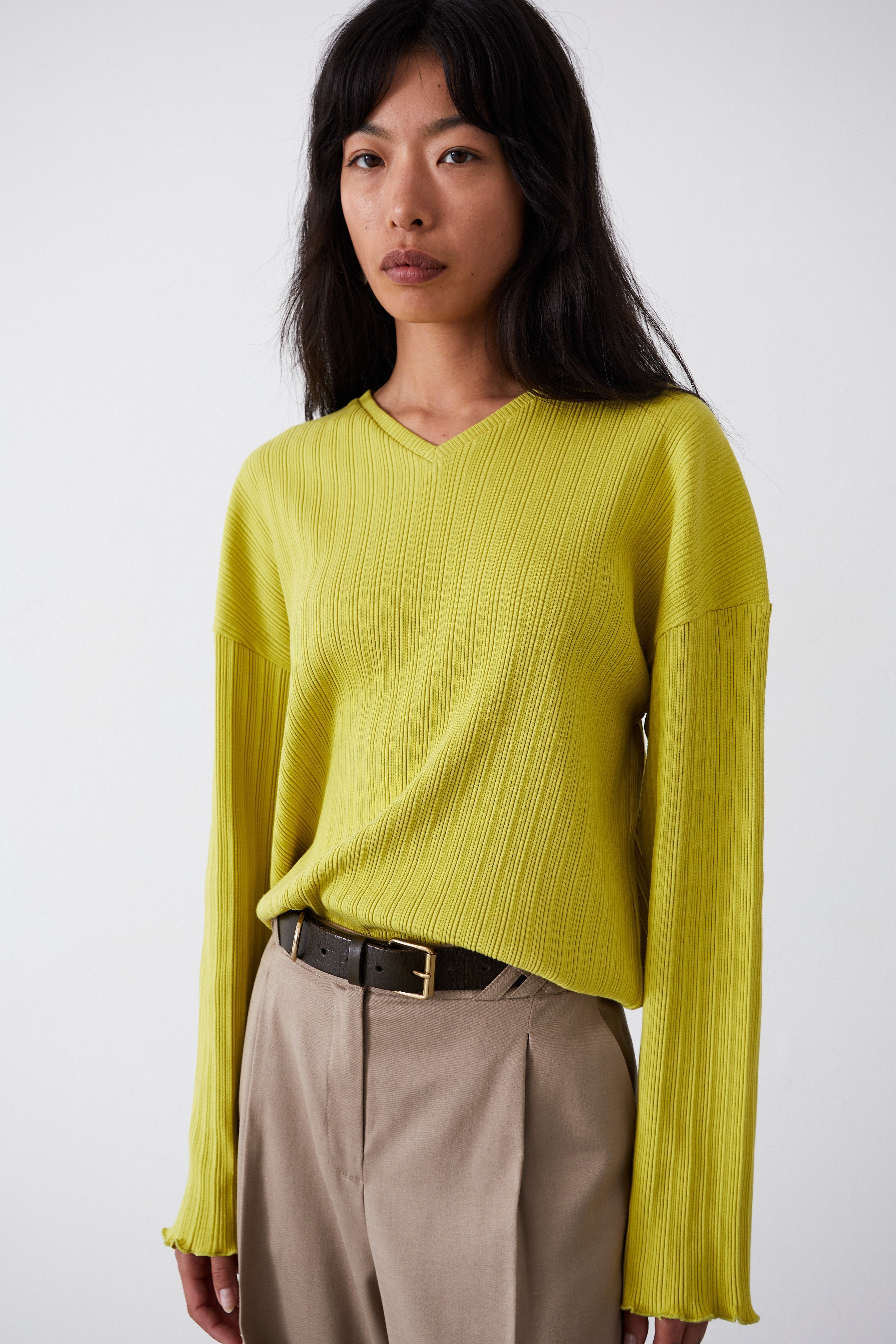 MOTHER OF PEARL FABIOLA PS243684B V RIB TOP