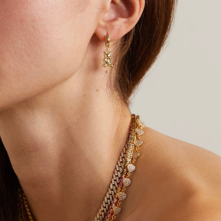 CRYSTAL HAZE MINI NOSTALGIA BEAR HOOP