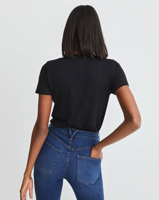 VERONICA BEARD CINDY V NECK TEE 0322