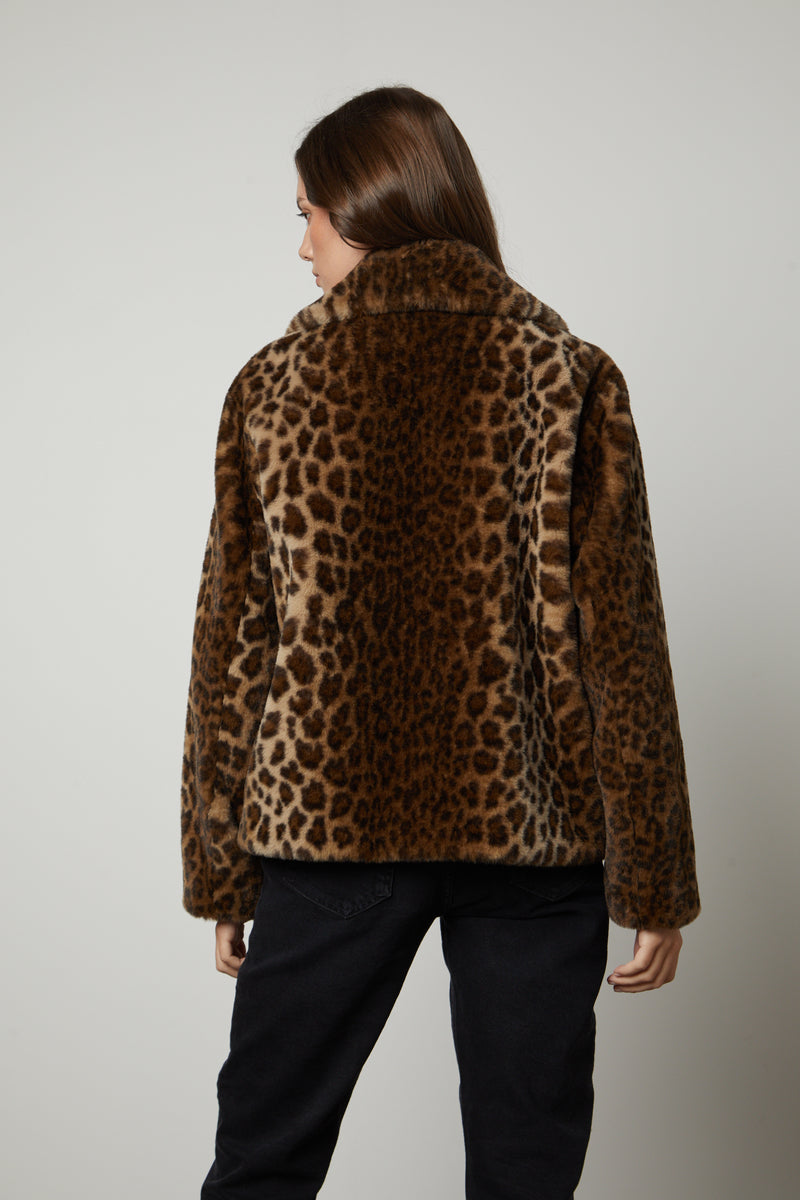 ジャケット・アウター Micro-Velvet Leopard Fur Jacket FOR SALE] Tornado Mart - Late 90s Micro-Velvet Leopard Fur