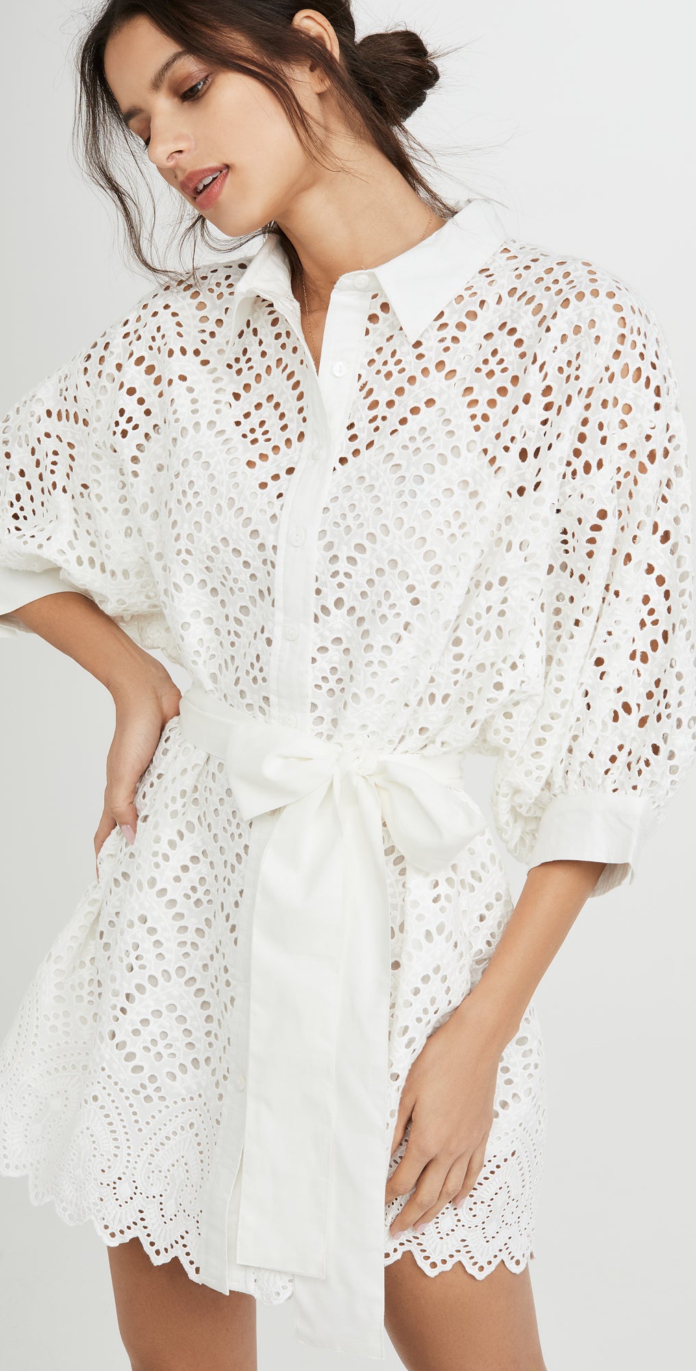 SUNDRESS FLORINE EYELET SHIRT