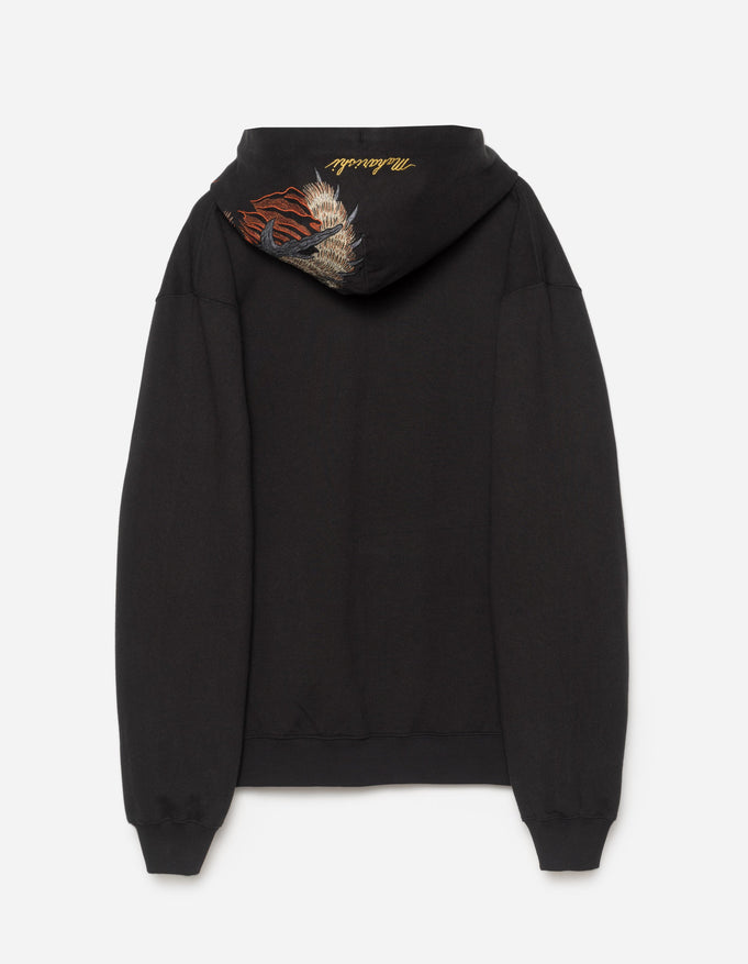 MAHARISHI 6096 TIGER DRAGON HOODIE