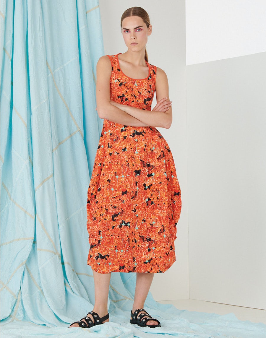 HIGH S21689 AT-LENGTH SL DRESS