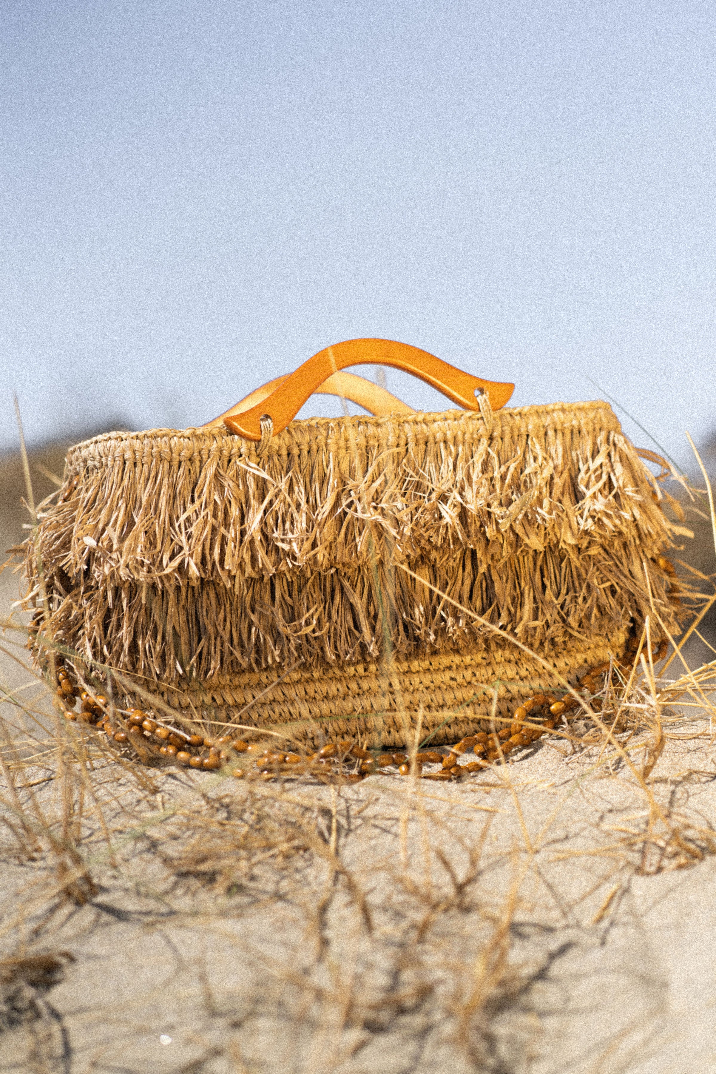 MADEBYWAVE LARGE STRAW BAG
