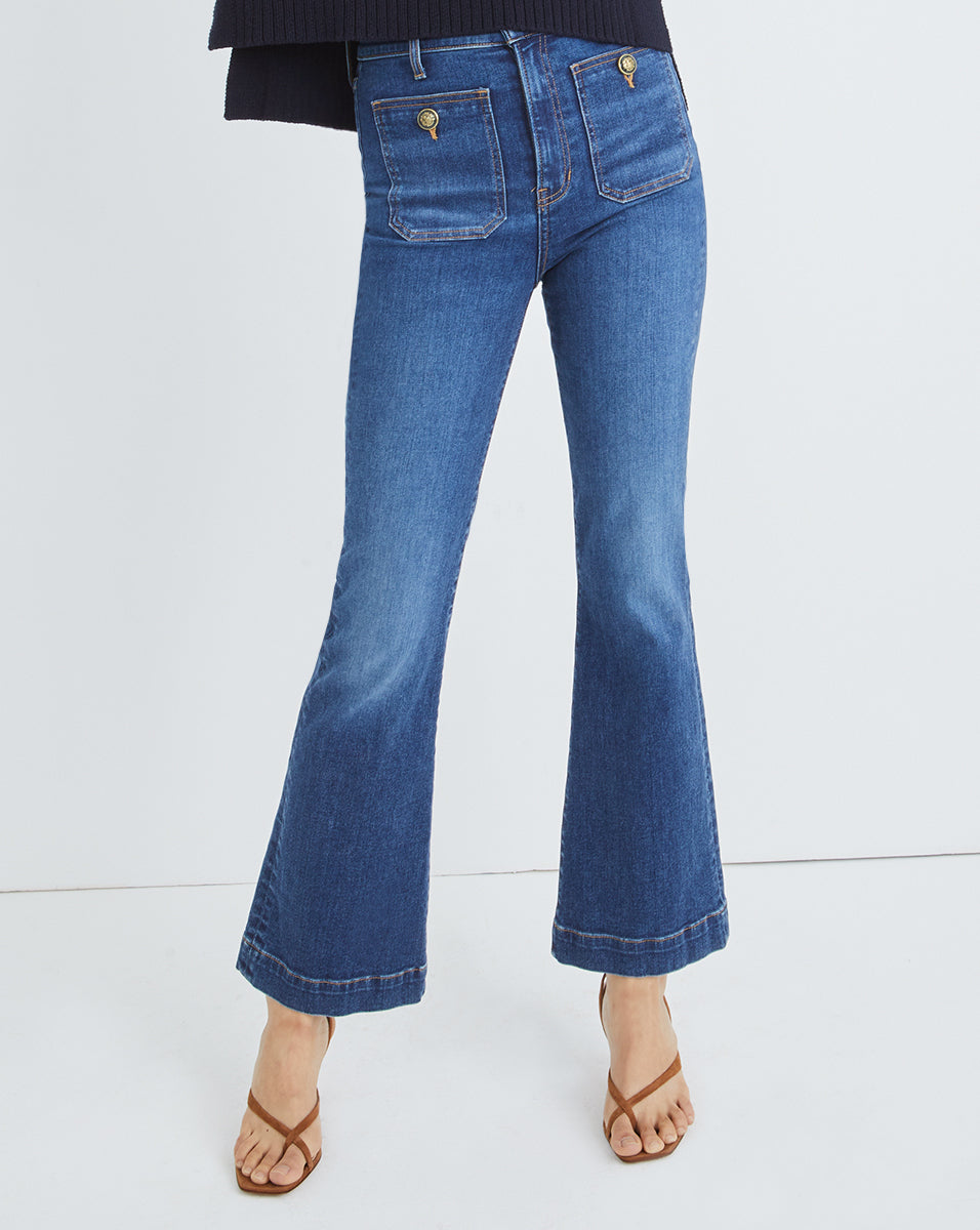 VERONICA BEARD CARSON HR ANKLE FLARE 1037