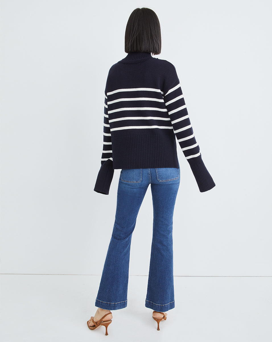 VERONICA BEARD CARSON HR ANKLE FLARE 1037