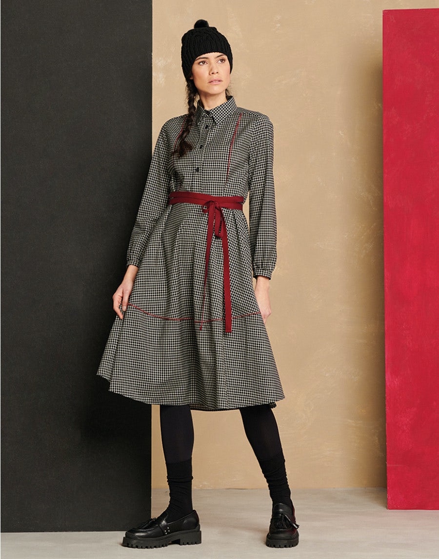 HIGH 721570 LATTICE DRESS