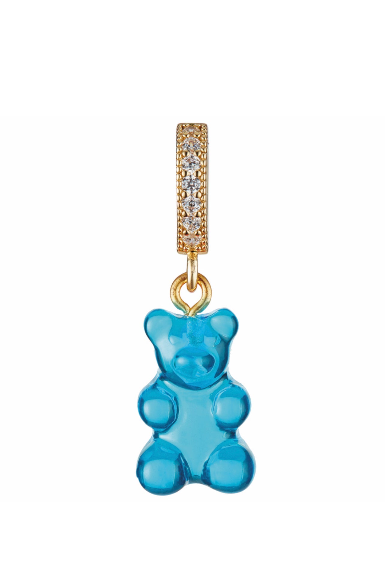 CRYSTAL HAZE NOSTALGIA BEAR PAVE CONNECTOR